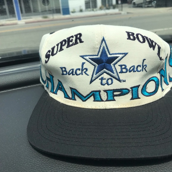 Vintage Dallas cowboys SnapBack hat champs